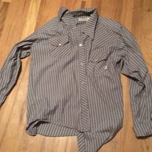 Western/trucker button down